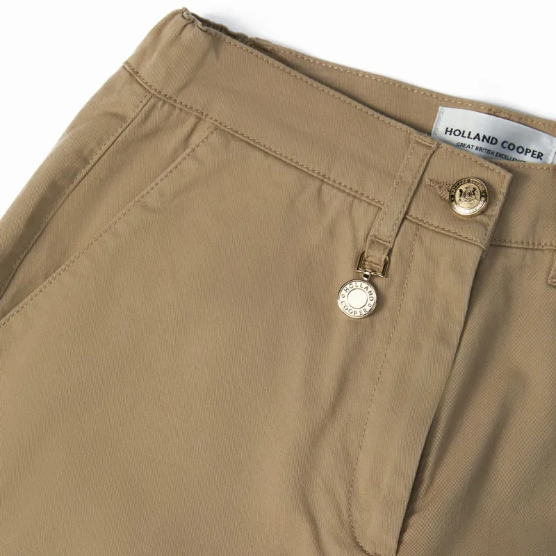 Holland Cooper Arnesby Chino Womens Pants - Stone-3