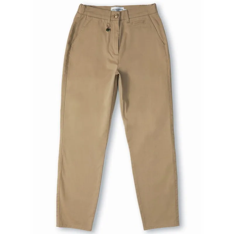 Holland Cooper Arnesby Chino Womens Pants - Stone-4