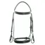Dever Ascot Comfort Show Padded Bridle - Black