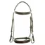 Dever Ascot Comfort Show Padded Bridle - Brown