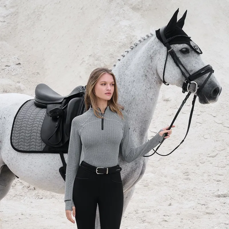 LeMieux Aspen Herringbone Women's Base Layer - Herringbone-3