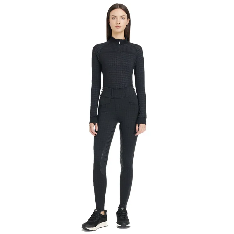LeMieux Aspen Full Grip Women's Breggings - Houndstooth-5