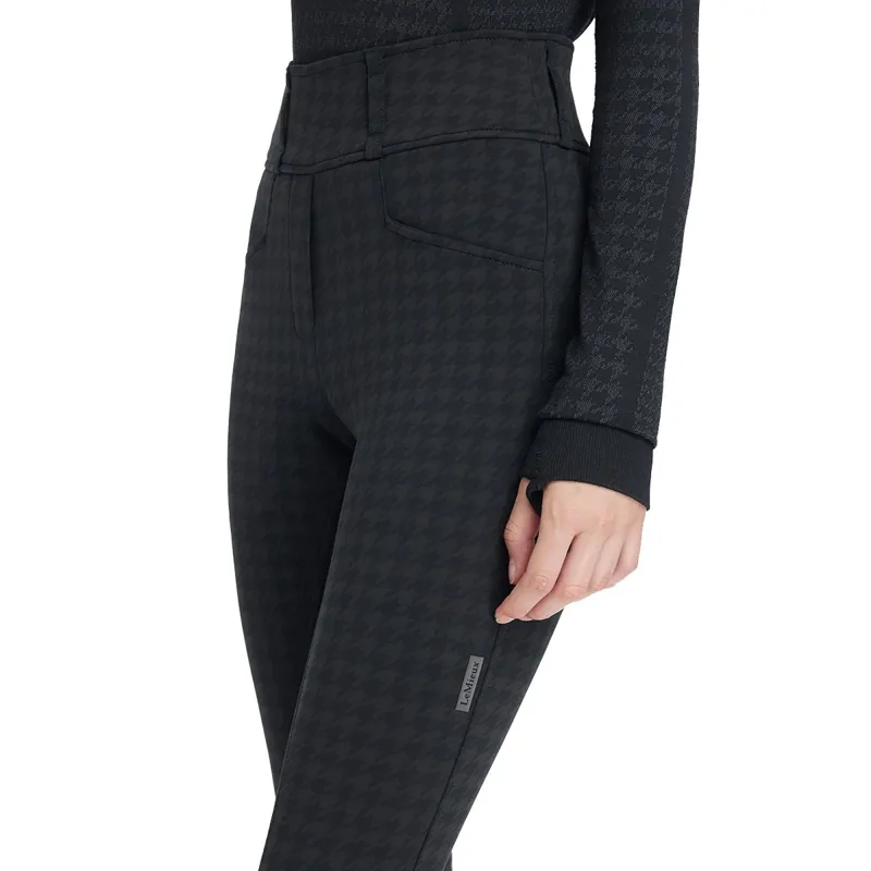 LeMieux Aspen Full Grip Women's Breggings - Houndstooth-4