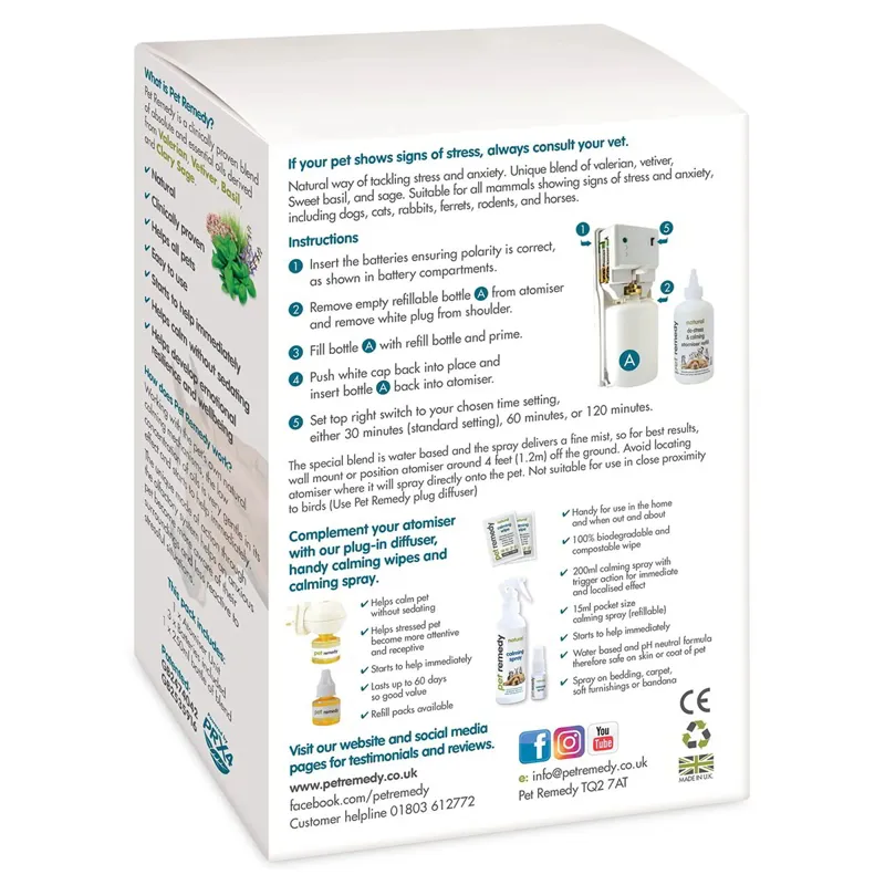 Pet Remedy Pet Calming Atomizer 250ml-2