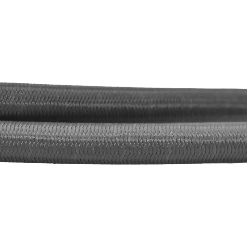Dever Ascot Elastic Training Reins - Black-2