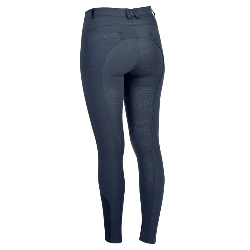 Dublin Shelby Full Grip Women's Breeches - Ink Navy-1