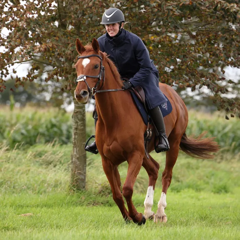Aubrion All Weather Unisex Waterproof Robe - Navy-4