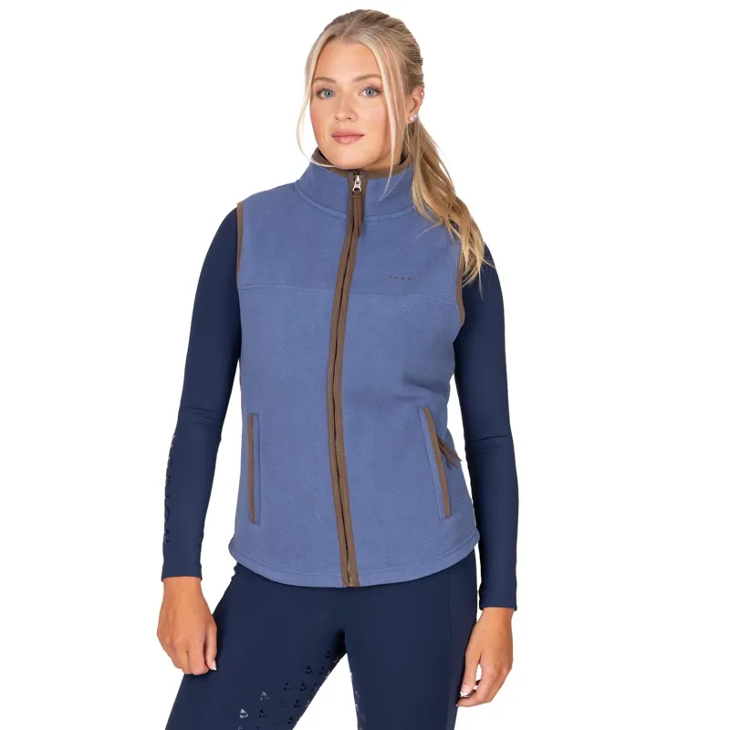 Aubrion Core Women's Fleece Vest - Blue