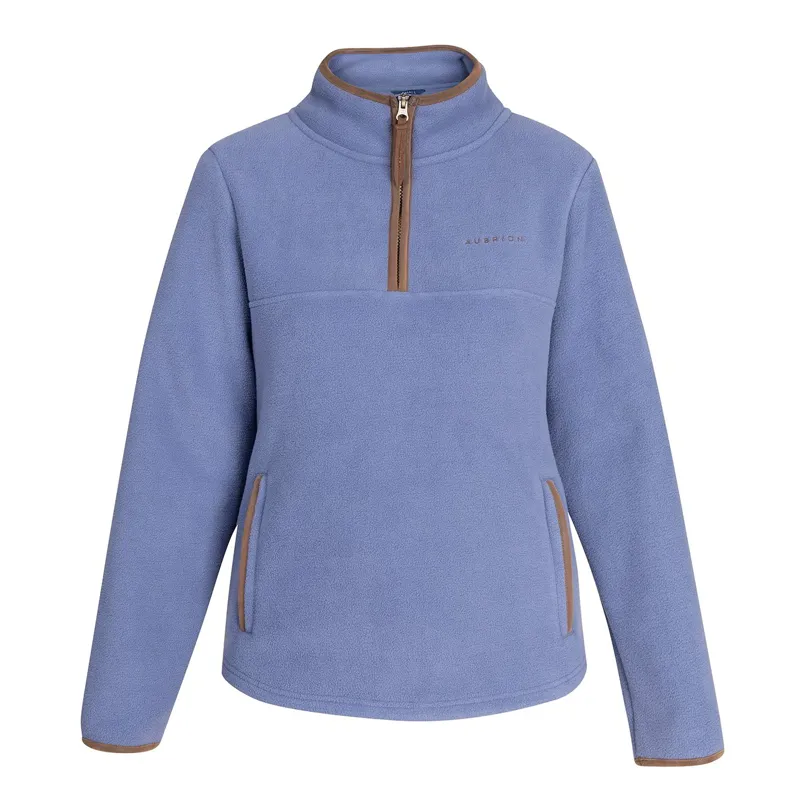 Aubrion Core Men's Half Zip Fleece - Blue-1