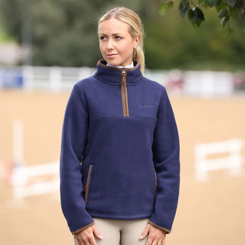 Aubrion Core Womens Half Zip Fleece - Navy-9
