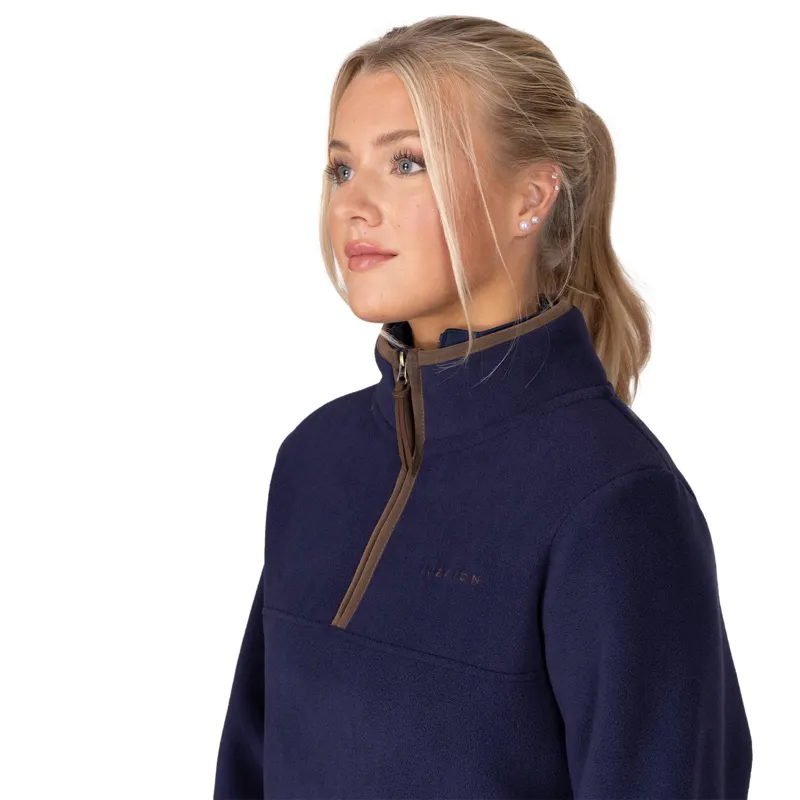 Aubrion Core Womens Half Zip Fleece - Navy-5