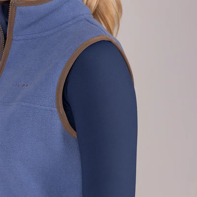 Aubrion Core Women's Fleece Vest - Blue-5
