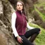 Aubrion Core Womens Fleece Vest - Maroon