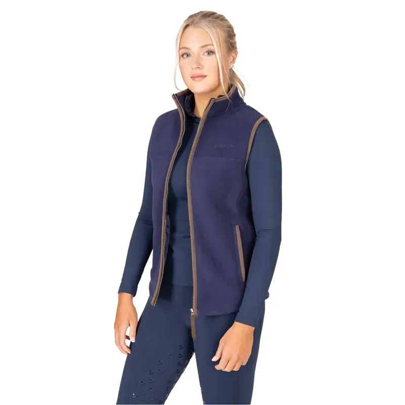 Aubrion Core Womens Fleece Vest - Navy