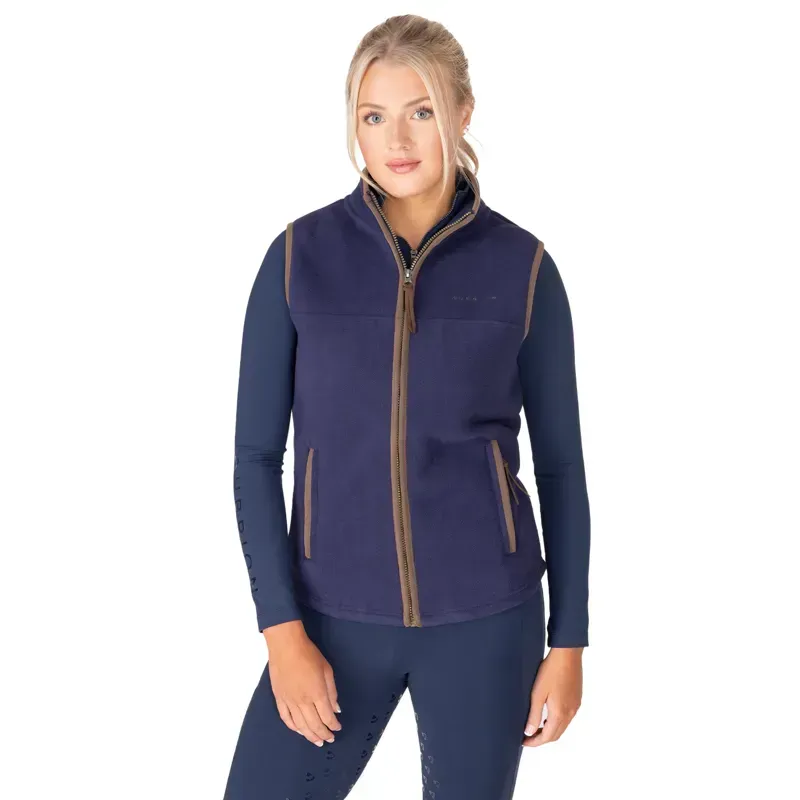 Aubrion Core Womens Fleece Vest - Navy-1