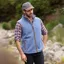 Aubrion Core Men's Fleece Vest - Blue