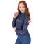 Aubrion Equestrian Women's Long Sleeve Base Layer - Midnight