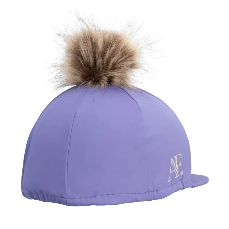 Aubrion Equestrian Helmet Cover - Heather-3