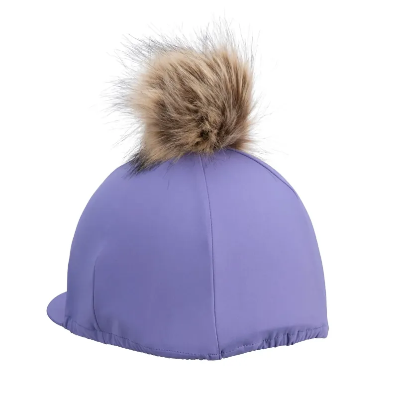 Aubrion Equestrian Helmet Cover - Heather-4