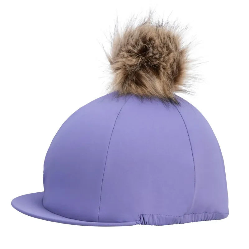 Aubrion Equestrian Helmet Cover - Heather-5