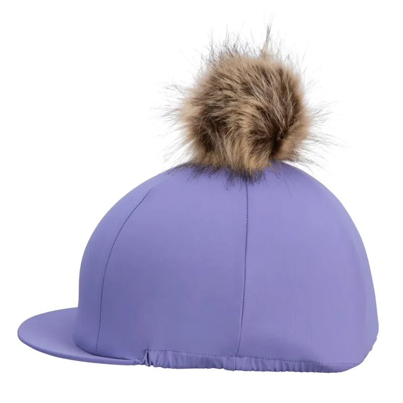 Aubrion Equestrian Helmet Cover - Heather-6