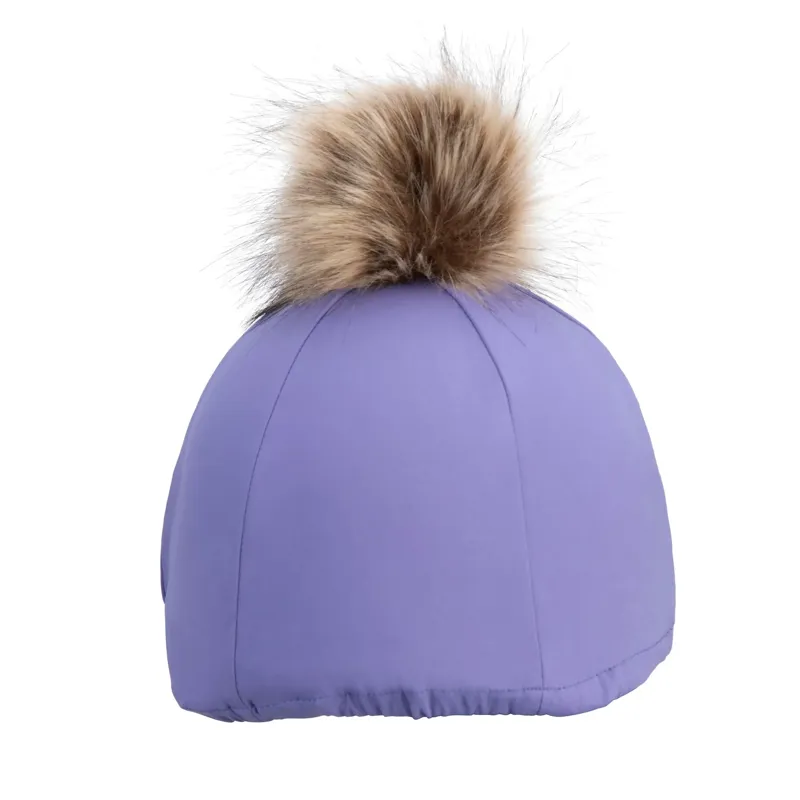 Aubrion Equestrian Helmet Cover - Heather-7