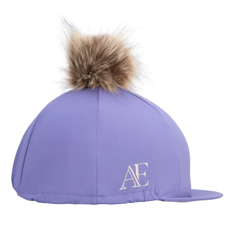Aubrion Equestrian Helmet Cover - Heather-8