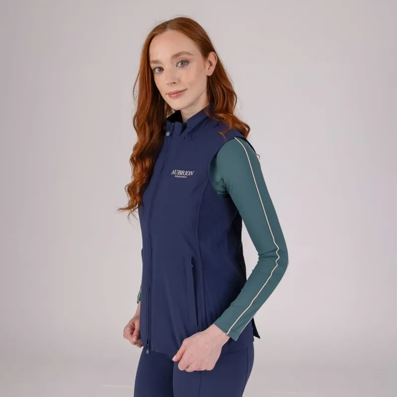 Aubrion Equestrian Womens Vest - Midnight-3