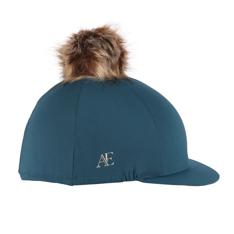 Aubrion Equestrian Helmet Cover - Estate Blue