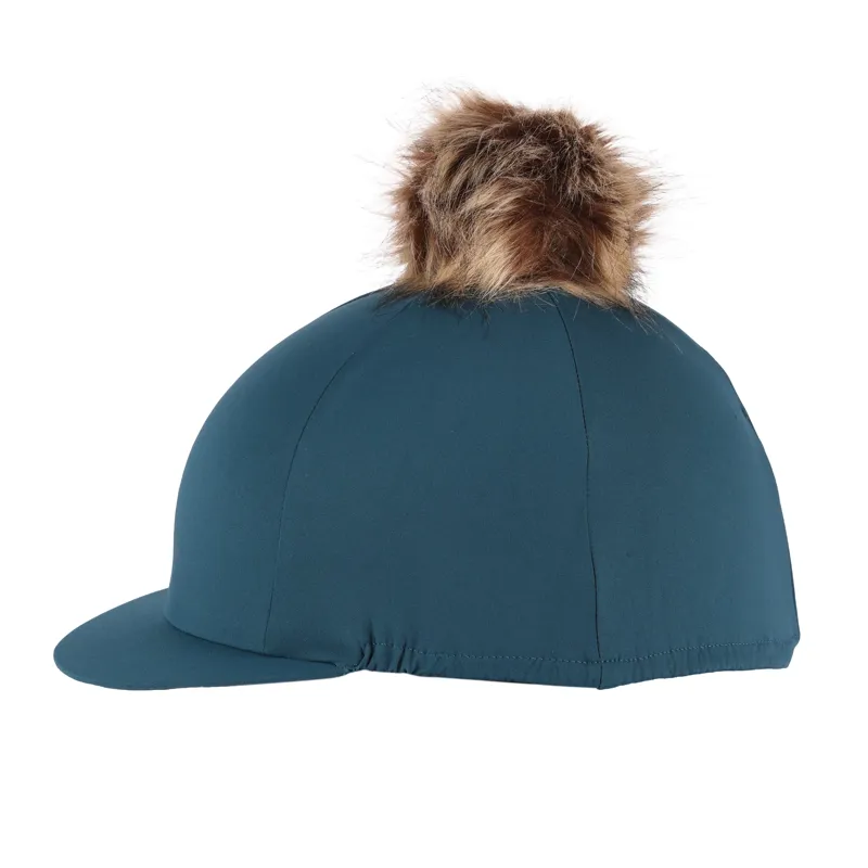 Aubrion Equestrian Helmet Cover - Estate Blue-4