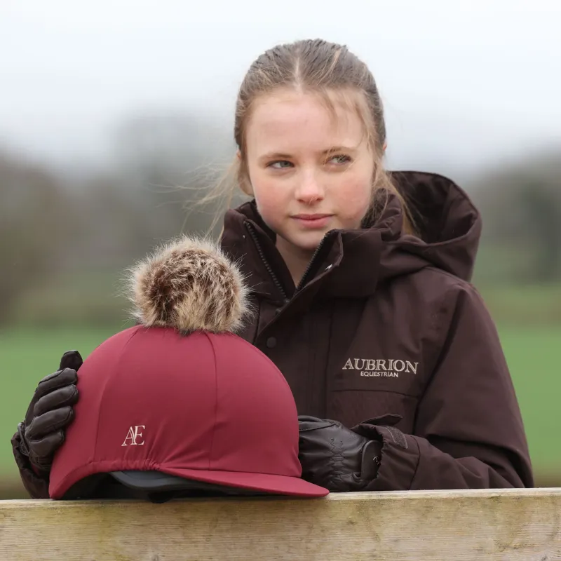 Aubrion Equestrian Helmet Cover - Port-4