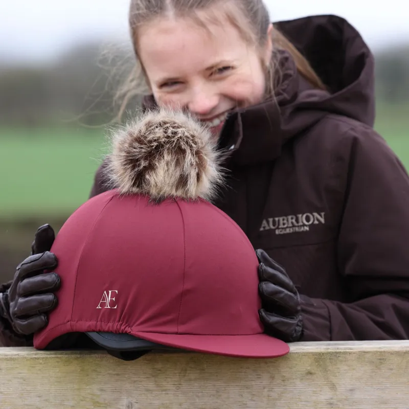 Aubrion Equestrian Helmet Cover - Port-6