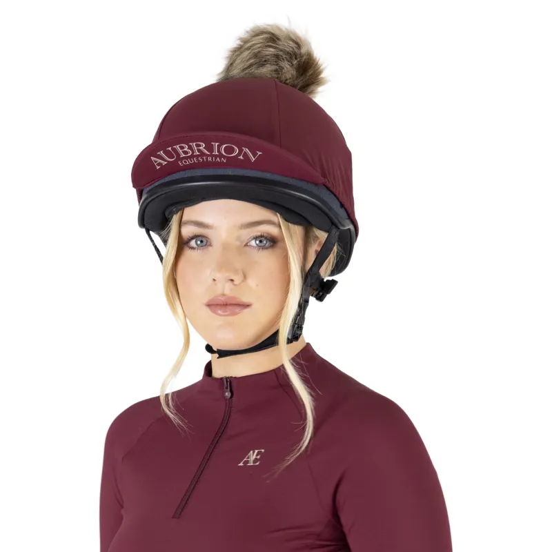 Aubrion Equestrian Helmet Cover - Port-1