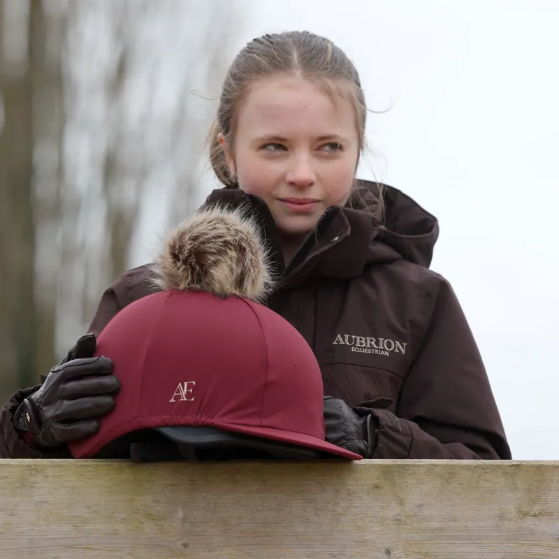 Aubrion Equestrian Helmet Cover - Port-5