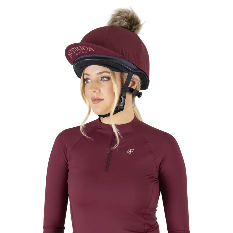 Aubrion Equestrian Helmet Cover - Port-7