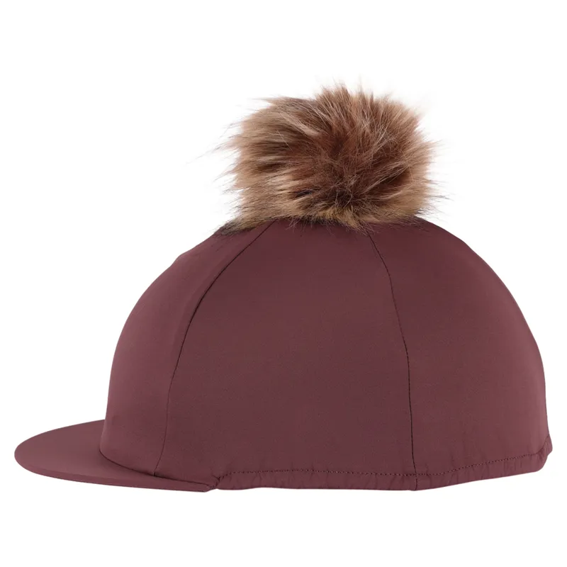Aubrion Equestrian Helmet Cover - Thistle-3