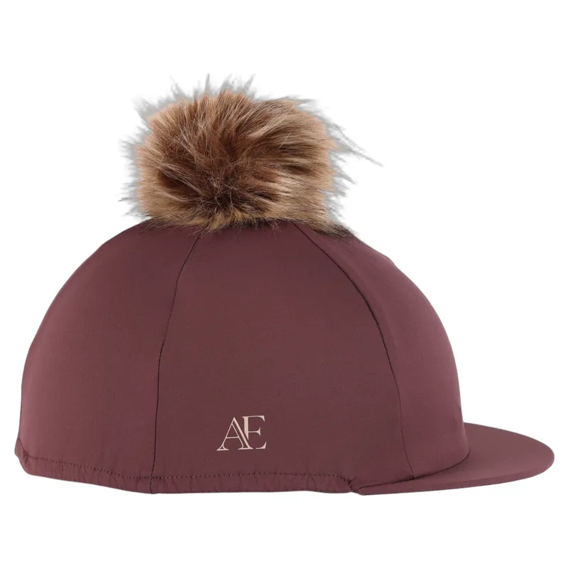 Aubrion Equestrian Helmet Cover - Thistle