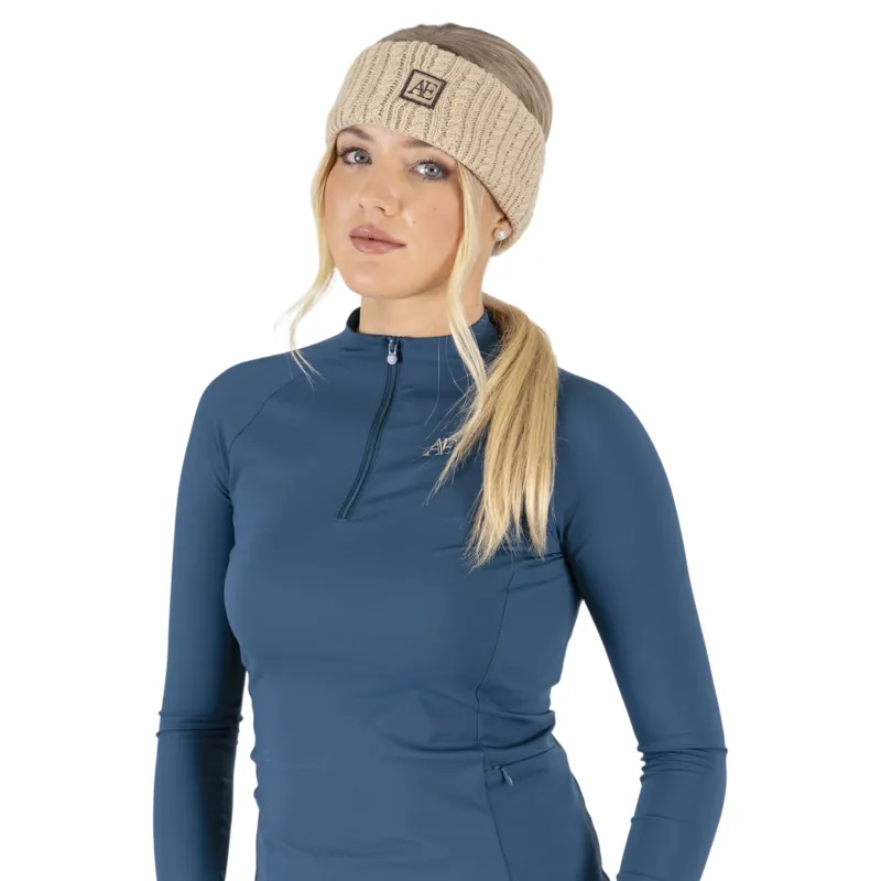 Aubrion Equestrian Women's Headband - Oat-5