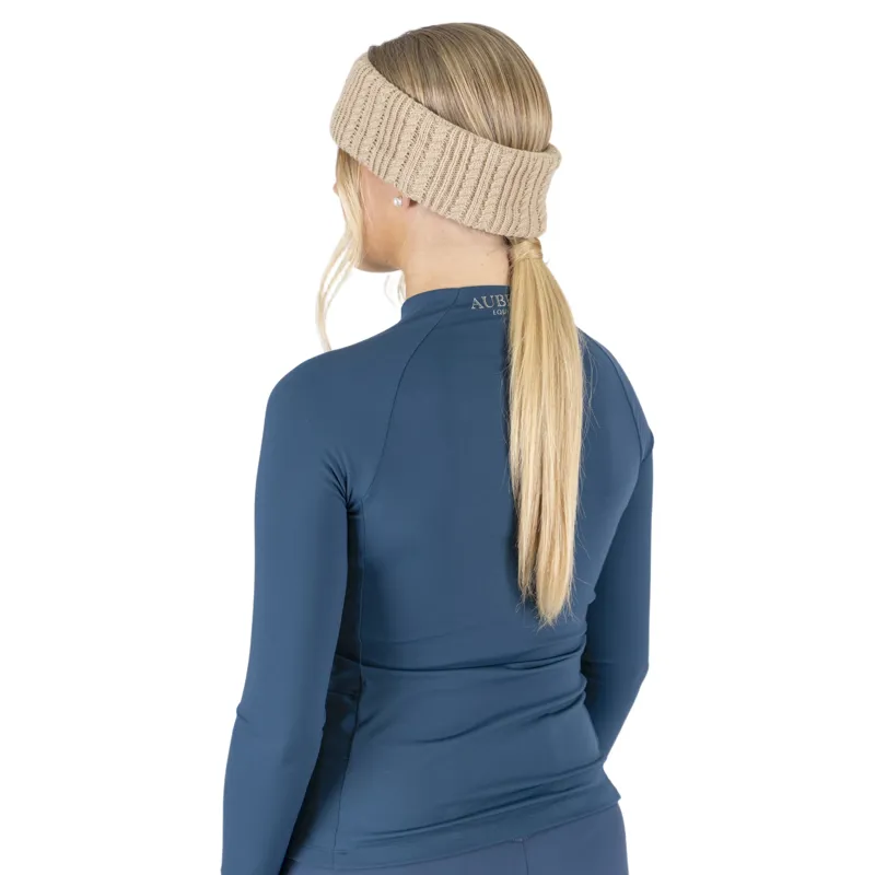 Aubrion Equestrian Women's Headband - Oat-6