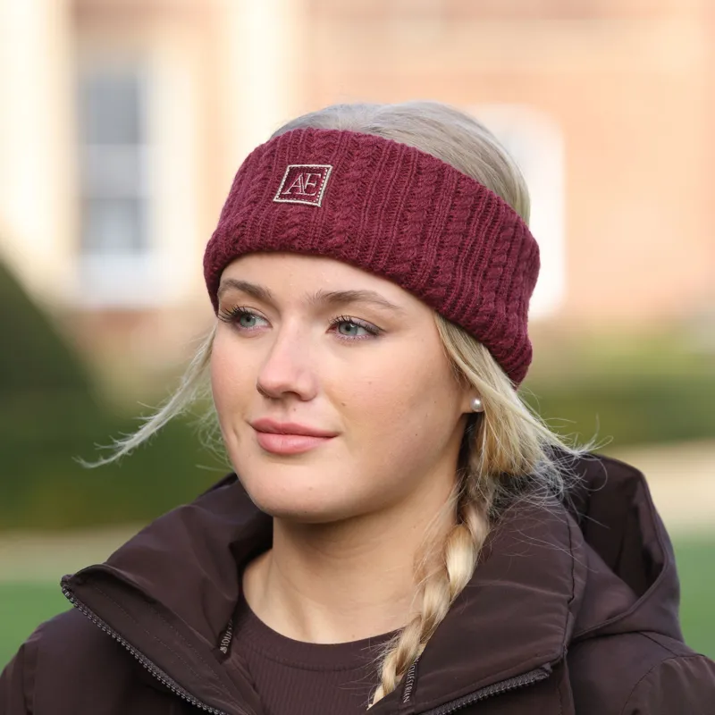 Aubrion Equestrian Women's Headband - Port-1