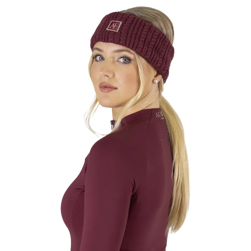 Aubrion Equestrian Women's Headband - Port-5