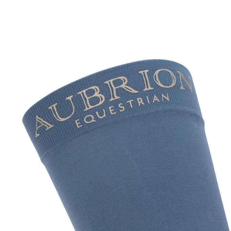 Aubrion Equestrian Women's Tall Riding Socks - Storm-3