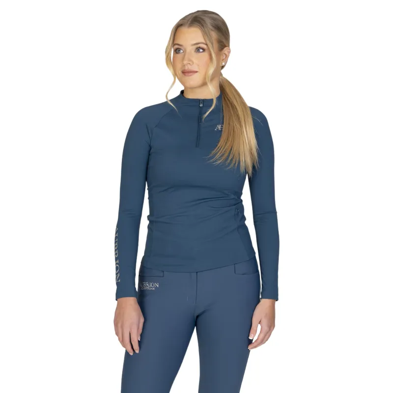 Aubrion Winter Long Sleeve Women's Base Layer - Estate Blue