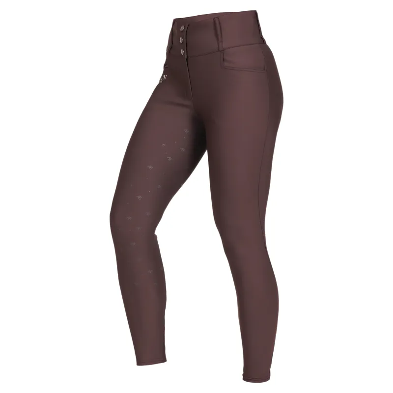 Aubrion Equestrian Full Grip Women's Breeches - Espresso
