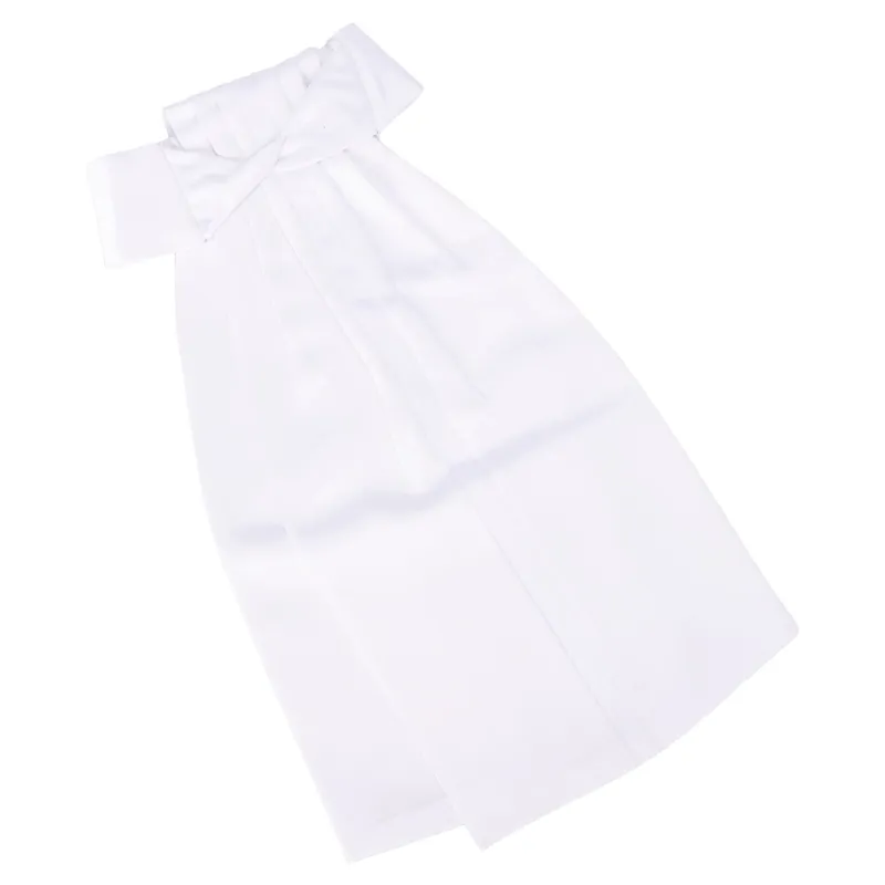 Aubrion Hampton Ready Tied Show Stock Tie - White