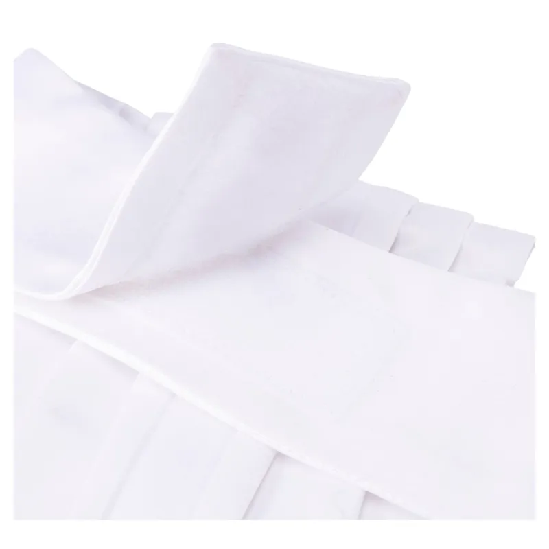 Aubrion Hampton Ready Tied Show Stock Tie - White-4