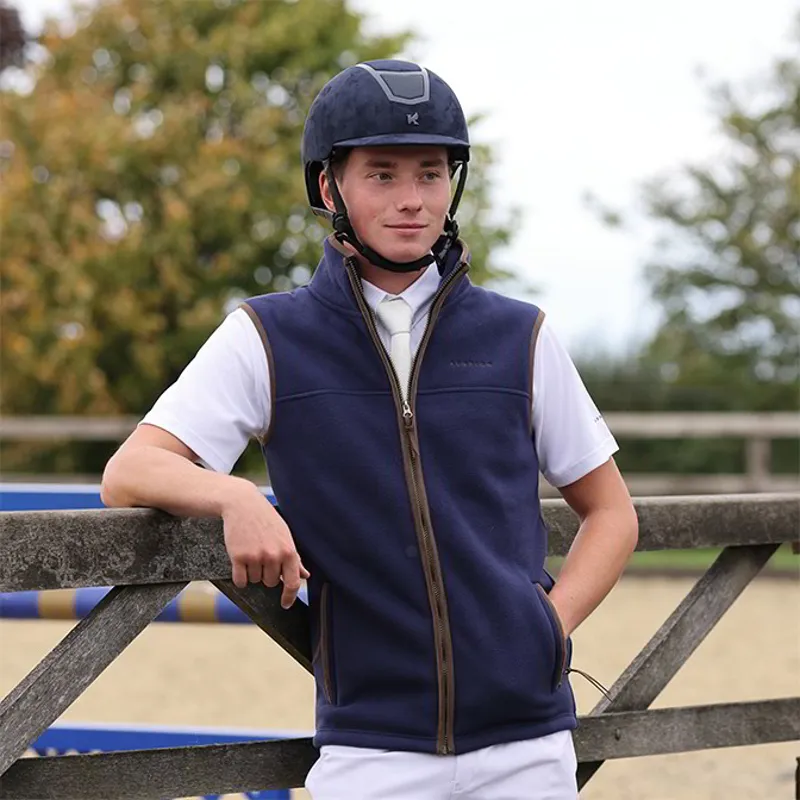 Aubrion Core Mens Fleece Vest - Navy