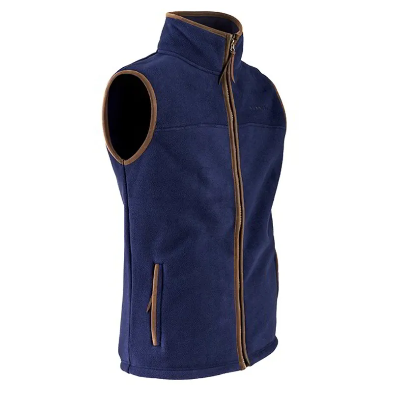 Aubrion Core Mens Fleece Vest - Navy-3
