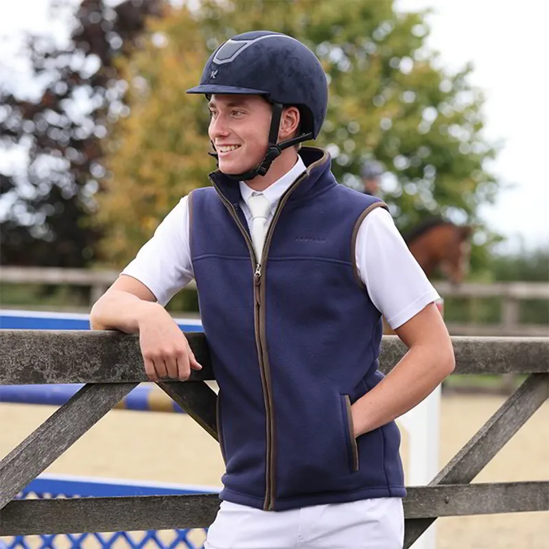 Aubrion Core Mens Fleece Vest - Navy-6