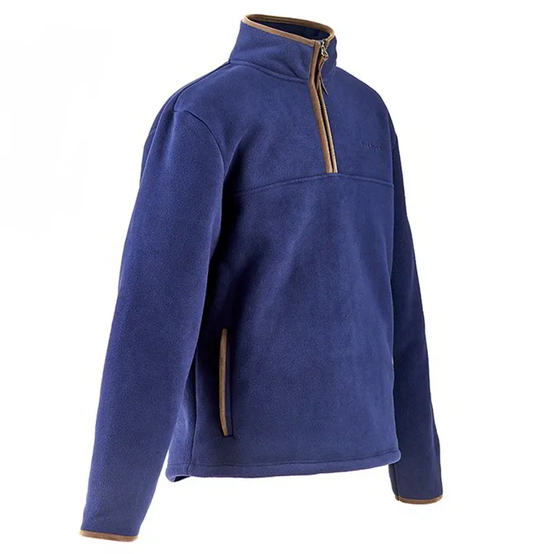 Aubrion Core Men's Half Zip Fleece - Navy-2